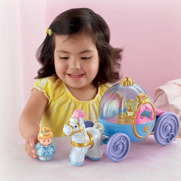 Fisher-Price Little People Disney Princess, Cinderella's Coach - Picture 5 of 10